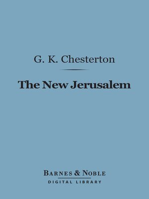 cover image of The New Jerusalem (Barnes & Noble Digital Library)